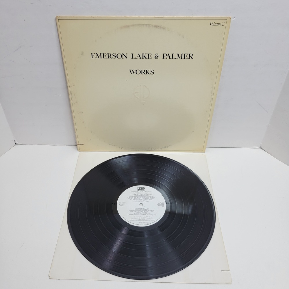 Emerson Lake & Palmer Works Volume 2 Vinyl LP Atlantic‎ SD 19147 1977 33RPM